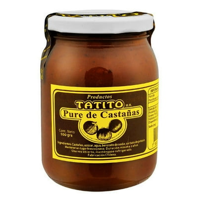 Puré De Castañas Frasco Drenado 480 G - Neto 480 G Tatito