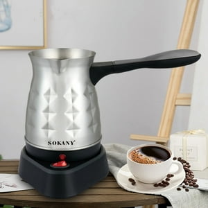 Genérico - Cafetera Hervidor 500Ml 600W Casa Oficina Acero Inox Lau