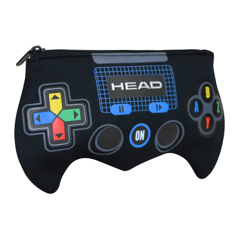 Head - Estuche Unisex Gamer 2025 Negro Azul