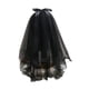 thumbnail image 5 of Velo De Encaje Negro, Velo De Boda De Moda Para Accesorios De Fotografía De Puesta En Escena Con Decoración De Lazo Con Clip, 5 of 5