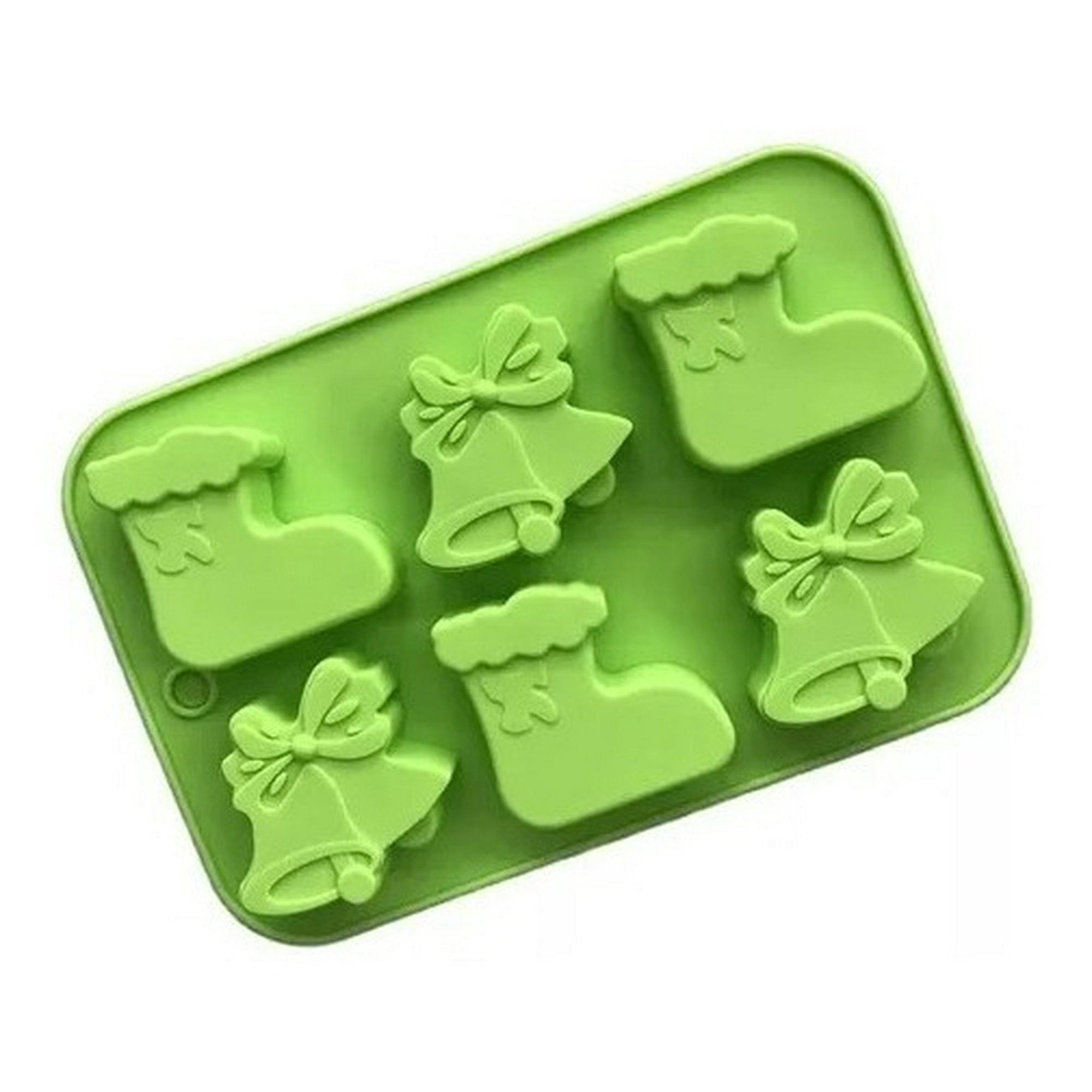 Genérico - Molde De Silicona Molde Navidad Moldes Navideños Campana