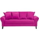 thumbnail image 1 of Sofá Lua 3C Felpa Fucsia, 1 of 2