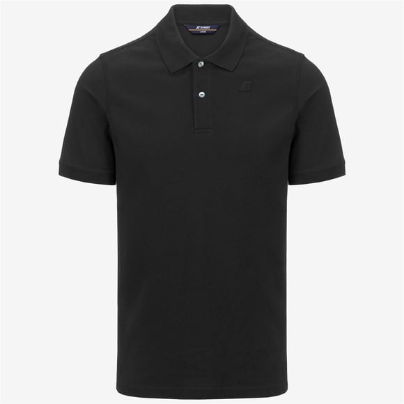 Polera K-Way Men Amedee Pique Black Pure