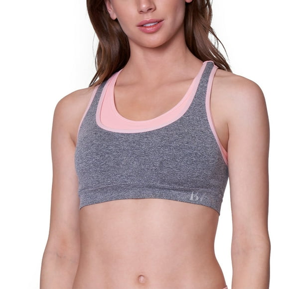 Sostén Peto Deportivo Fitness Seamless 3907 Rosado