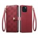 thumbnail image 1 of Funda Billetera con Cierre para [iphone 15] con Tarjetero, Soporte y Correa de ManoRojo, 1 of 5
