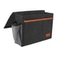thumbnail image 5 of Bolsa organizadora de mesita de noche con bolsillos versátiles y función para colgar libros, gafas, teléfono celular, control remoto para dormitorio, Gris oscuro, 5 of 5