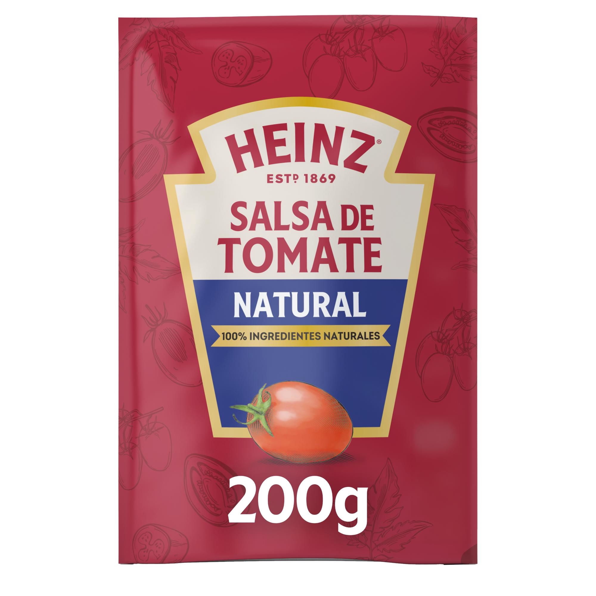 Salsa De Tomate Natural Doypack 200 g Heinz