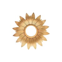 Bothyi - Espejo De Pared Redondo Espejos De Maquillaje Para Decoración Del Hogar Aureate