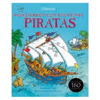 Usborne - Libro Piratas - Pasatiempos Con Pegatinas