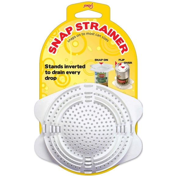 Colador para latas Jokari 06037 de ajuste a presión, blanco, talla única