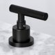 thumbnail image 2 of Grifo de baño Kingston Brass Manhattan FSC8950CML negro mate, 2 of 8