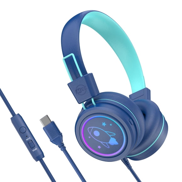 Auriculares MEE audio KidJamz KJ55 Safe Listening USB-C Azul