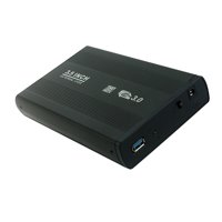 Magideal - Caja De Duro Usb 3.0 A De 3.5 ""Hdd, Adaptador De Instalación Fácil Rendimiento No Se Necesita Controlador , Negro