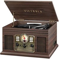 Tocadiscos Victrola Nostálgico 6 En 1