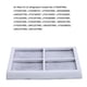 thumbnail image 4 of Filtro de aire de refrigerador de repuesto, paquete de 6 unidades, para LG, 4 of 5