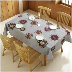 Genérico - Mantel Impermeable Antimanchas 140X220 Cm M48