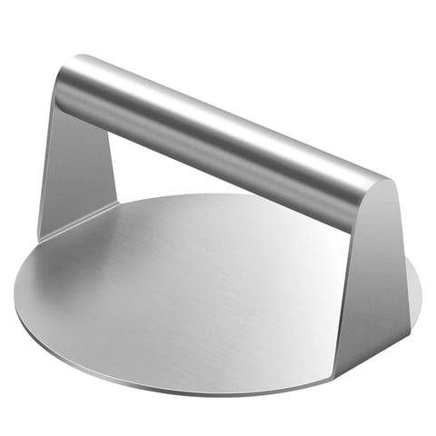 Xusx111 - 5.5"" Hamburguesa Trituradora | Para Griddle Grill Pan Skillet | Ganar Peso Prensadora Plana Smashburger Maker 430 Acero Inoxidable | Carne Bacon Sandwich Panini | Kit De Herramientas Para Am