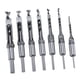 thumbnail image 1 of Broca de herramienta eléctrica de agujero cuadrado, herramientas de Hardware de cincel para carpintería, broca para agujeros HSS duradera para carpint 7 piezas B, 1 of 5