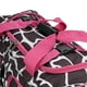thumbnail image 3 of Bolsa de lona con ruedas Rockland Pink Giraffe de 22 pulgadas, 3 of 9
