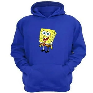 Genérico - Polerón Canguro Esponja Amarillo Azul Talla L Unisex
