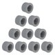 thumbnail image 1 of 10 piezas de acoplamiento reductor DWV 1-1/4" x 1" (Socket x Socket) Conectores de rosca para conexión de tuberías de alcantarillado doméstico, gris, 1 of 7