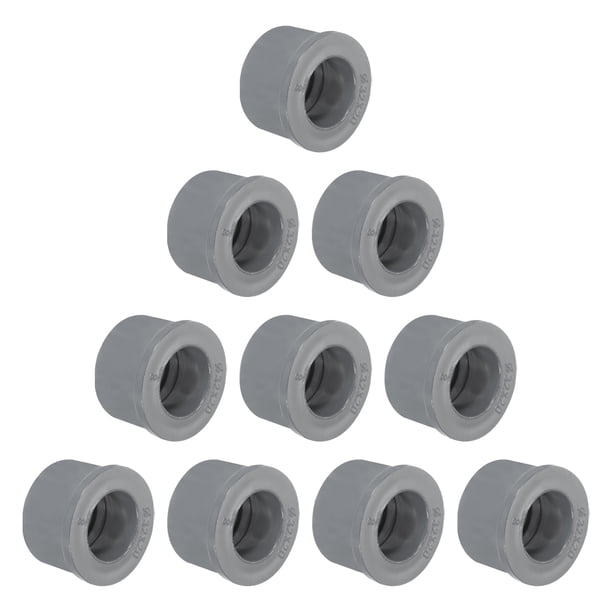 10 piezas de acoplamiento reductor DWV 1-1/4" x 1" (Socket x Socket) Conectores de rosca para conexión de tuberías de alcantarillado doméstico, gris