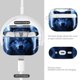 thumbnail image 4 of Funda para AirPod Pro 3 SXboxing Lobo Luna con llavero, 4 of 7