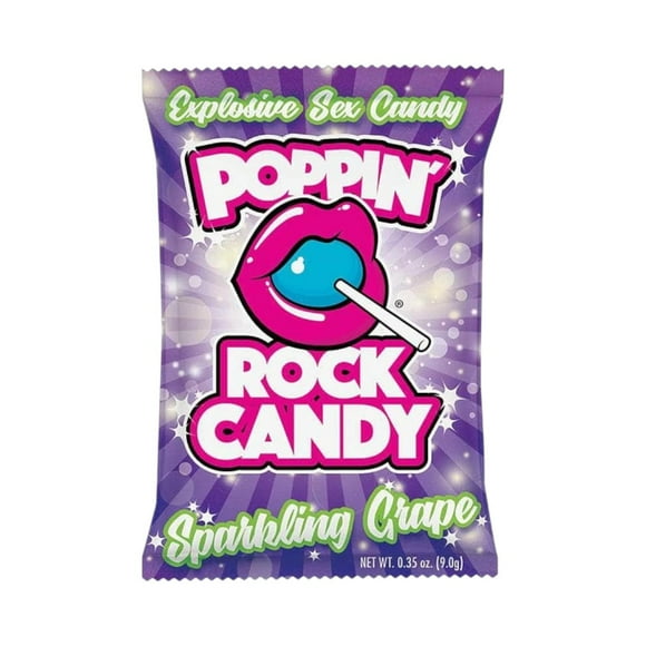 Peta Zeta Rock Candy Uva 9 gr para Sexo Oral