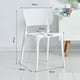 thumbnail image 3 of Silla Plástica Blanca Comedor Terraza Apilable PVC, 3 of 4