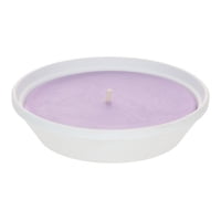 Livarno - Vela Grande Citronella Lila Repelente Insectos En Bowl De Cerámico