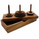 thumbnail image 5 of Juego de rompecabezas de madera Tower of Hanoi 9 Rings Winshare Puzzles, 5 of 8