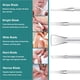 thumbnail image 3 of Cuchillo de pedicura para uñas encarnadas CHICREEN, 5 unidades con bolsa, 3 of 7