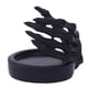 thumbnail image 1 of Candelabro De Mano Esqueleto, Soporte Para Vela, Soporte Para Cena, Boda, Hogar, Negro, 1 of 4