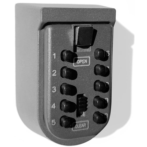 Key Lock Box JASEASYZ, soporte de pared, impermeable, código de 10 dígitos