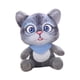thumbnail image 5 of Juguete De Peluche De Peluche Para Fiesta De Cumplea?os Decoraciones De Fiesta Postura De Asiento Gris, 5 of 5