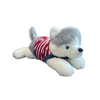 Oem - Peluche De Perro Lobo Suave Y Divertido