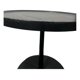 thumbnail image 3 of Mesa Lateral Mesa De Centro Negra Moderna Flor 52cm Negro, 3 of 3