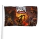 thumbnail image 1 of Doom Eternal Bandera impresa con temática, regalo perfecto para fanáticos, amigos y familiares, y adecuada para actividades al aire libre e interiores, decoraciones de fiesta. 120*180CM, 1 of 6
