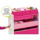 thumbnail image 3 of Organizador de Juguetes Delta Children 6 Bins Blanco Stickers, 3 of 3