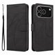 thumbnail image 5 of Funda tipo cartera con tapa para iPhone 17 Pro con tarjetero, soporte y cubierta magnética Negro, 5 of 6