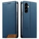 thumbnail image 1 of Funda Tipo Cartera de Cuero Sintético para Samsung Galaxy A56 Bloqueo RFID, con Ranuras para Tarjetas y Bolsillo para Efectivo, Cierre Magnético Fuerte Azul, 1 of 6