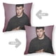 thumbnail image 2 of Nick Jonas Fundas de almohada de terciopelo con tema, regalos de funda de almohada, decoración para el hogar, cojín de lanzar, regalo de cumpleaños para fans y parejas. 60cm x 60cm., 2 of 6