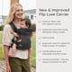 thumbnail image 5 of Portabebés Infantino Flip Luxe 4 en 1 convertible Onyx, 5 of 6