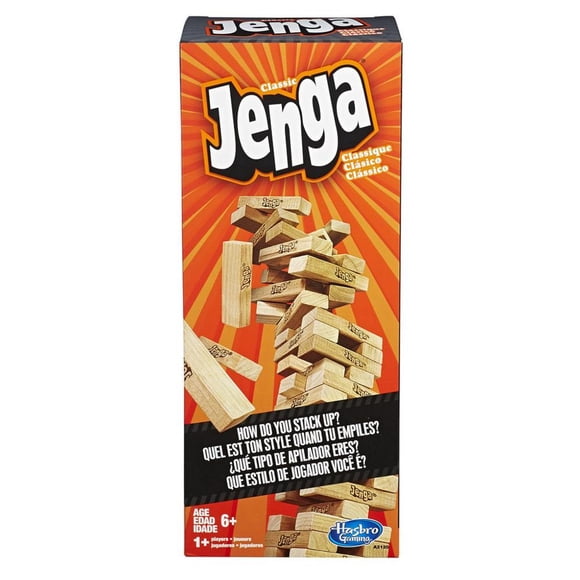Juegos de Mesa Juego de Mesa Hasbro Games Jenga Clásico, 1 Un