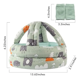thumbnail image 4 of Casco Gorro Protector Belug Anti Golpes Bebe Y Rodilleras verde, 4 of 5