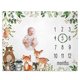thumbnail image 1 of Manta Monthly Milestone RICEFINE Woodland Baby de 50 x 40 cm, 1 of 8