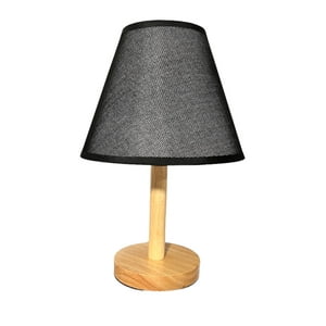 Oem - Lampara De Velador Lampara De Mesa Madera Clasica N