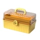thumbnail image 3 of Contenedor De Almacenamiento Portátil Múltiples Capas Amarillo S, 3 of 3