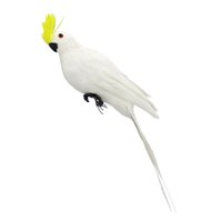 Magideal - Estatua De Loro Simulación Figura Animal Artificial Para Decorar Balcón Y Jardín Hecha De Espuma Y Plástico Con Forma Realista Adecuada Para Regalar 25X7Cm