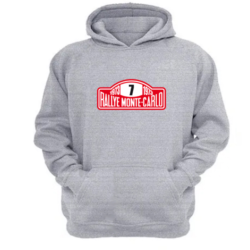 Genérico - Polerón Canguro Rally Montecarlo Gris Claro Talla Xl Unisex